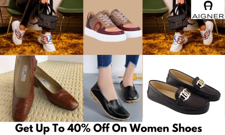 Aigner Up To 40% Off On Women Shoes